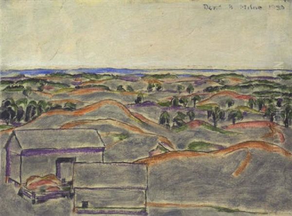 The Old Horan Place, Palgrave, Ontario Oil Painting by David Brown Milne