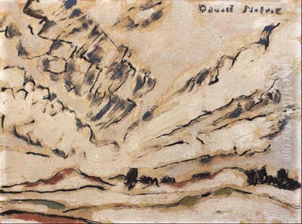 Clouds Coming Over Oil Painting by David Brown Milne