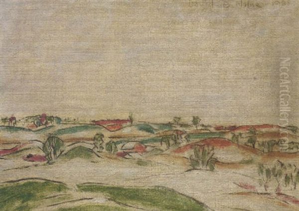 Lap Of Earth Oil Painting by David Brown Milne