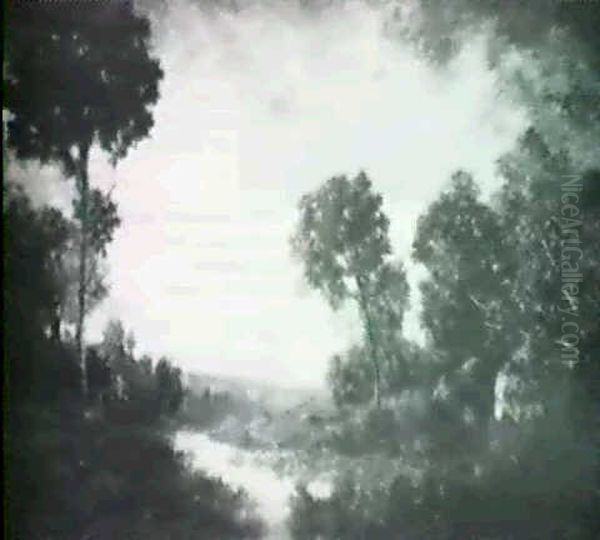 No Title Given Oil Painting by Robert Crannell Minor Sr.