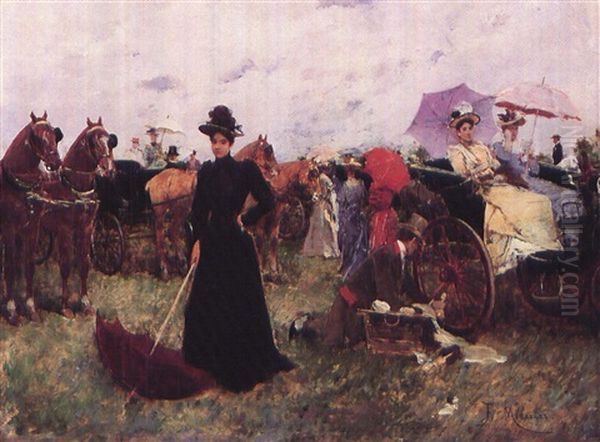 Aires Libres Oil Painting by Francisco Miralles Galup