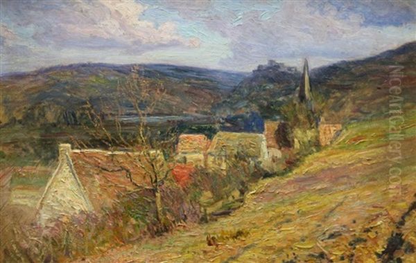 Paysage Oil Painting by Georges Mita