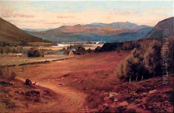 Scottish Landscape Oil Painting by John Campbell Mitchell