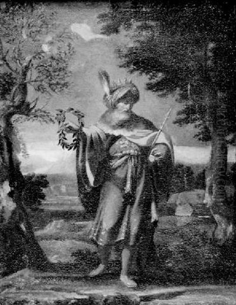 Philosopher Oil Painting by Pier Francesco Mola