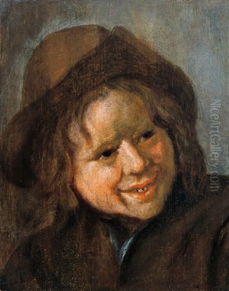 Portrait Eines Knaben Oil Painting by Jan Miense Molenaer