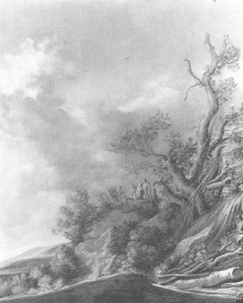 Paysage Oil Painting by Pieter De Molijn