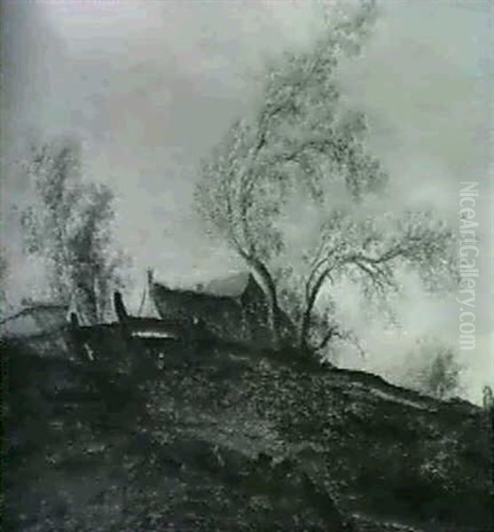 Dune Landscape Oil Painting by Pieter De Molijn