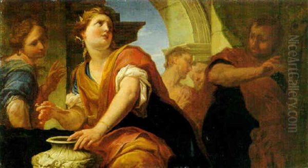 La Regina Artesimia Oil Painting by Antonio Molinari