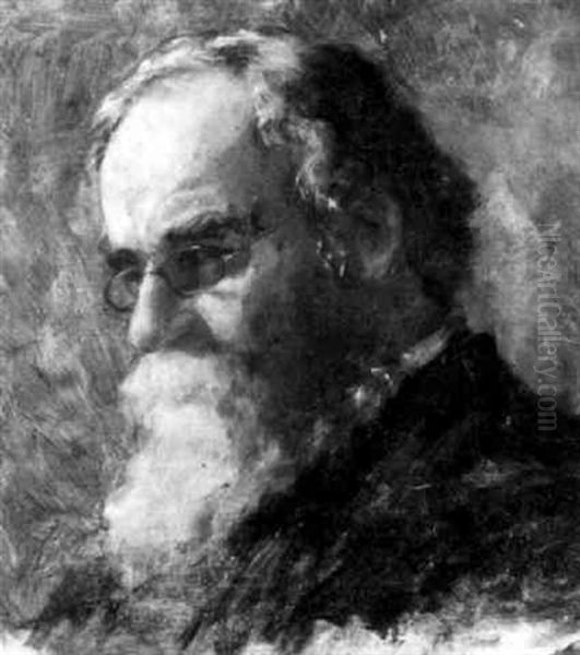 Portrait Of New Orleans Artist Paul Poincy Oil Painting by Andres Molinary