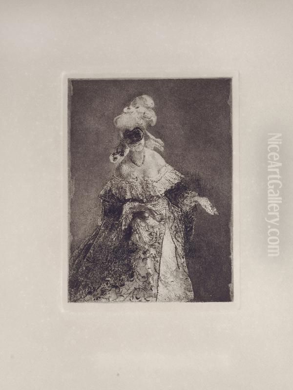 La Maschera Oil Painting by Mose Bianchi