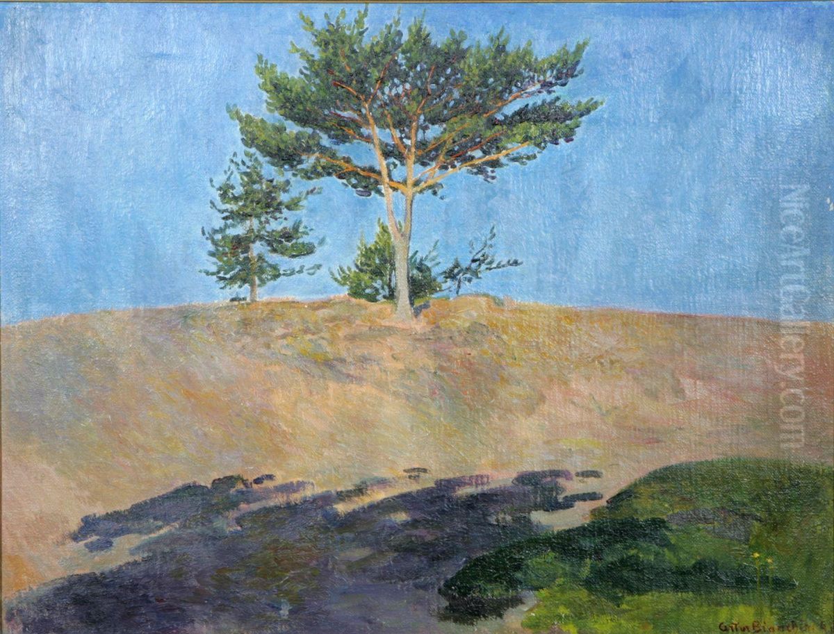 Landskap Oil Painting by Artur Bianchini