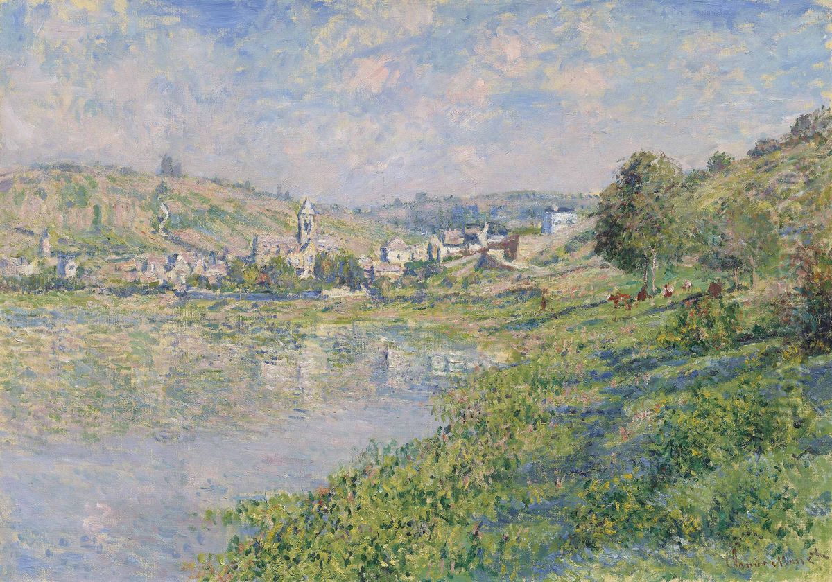 Vetheuil Oil Painting by Claude Oscar Monet