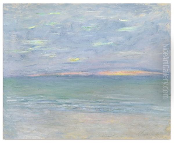 Marine Oil Painting by Claude Oscar Monet