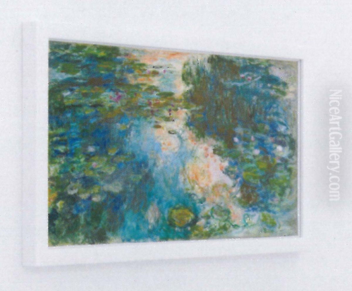 Le Bassin Aux Nympheas Oil Painting by Claude Oscar Monet