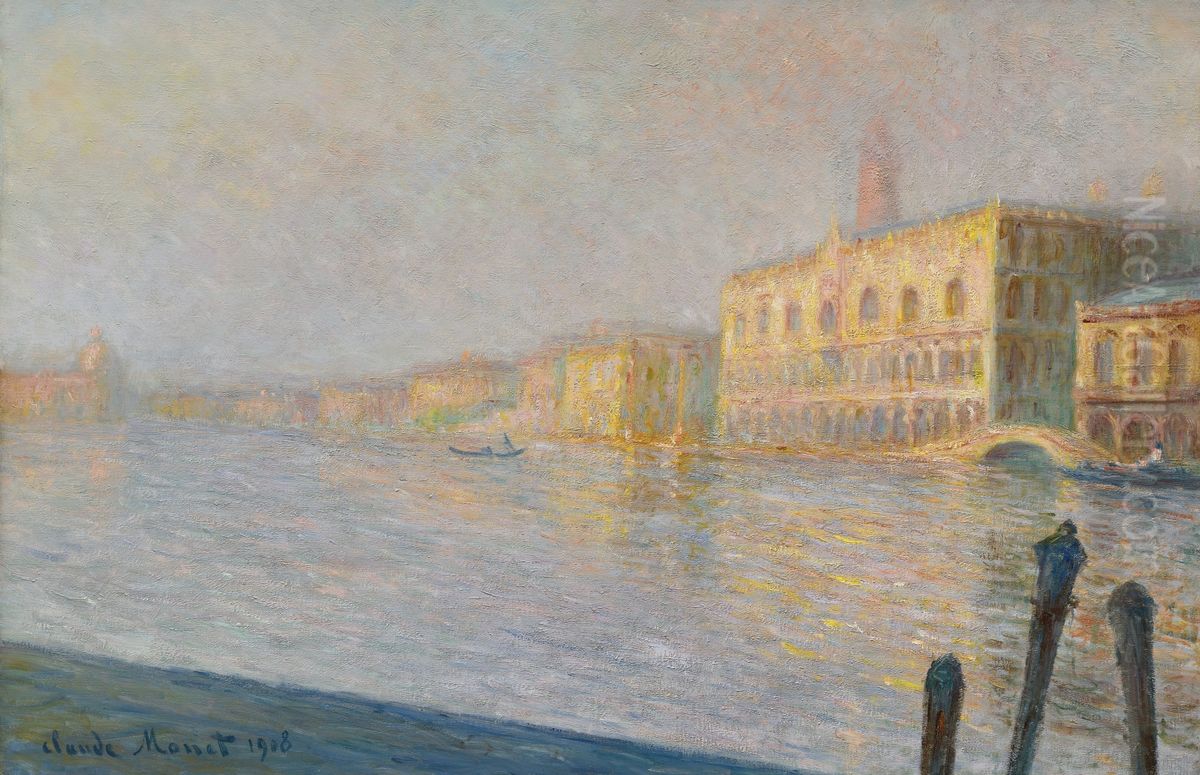 Le Palais Ducal Oil Painting by Claude Oscar Monet