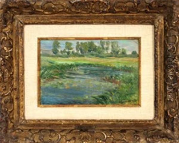 Lily Pond Oil Painting by Claude Oscar Monet