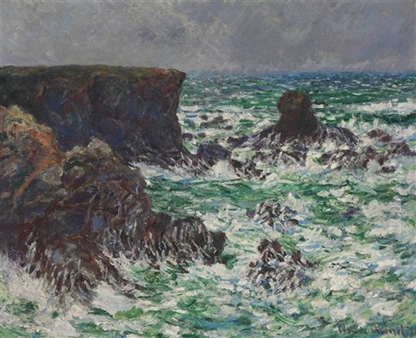 Port-coton: Le Lion Oil Painting by Claude Oscar Monet