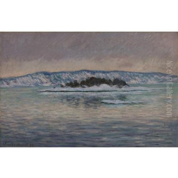 Le Fjord, Pres Christiania Oil Painting by Claude Oscar Monet