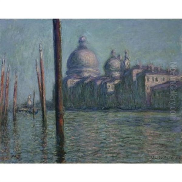 Le Grand Canal Oil Painting by Claude Oscar Monet