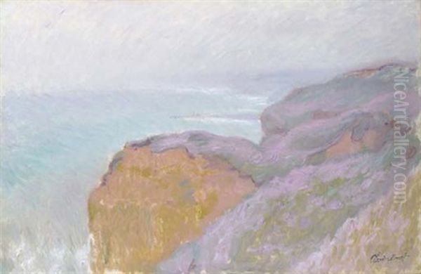 Au Val Saint-nicolas, Pres De Dieppe Oil Painting by Claude Oscar Monet