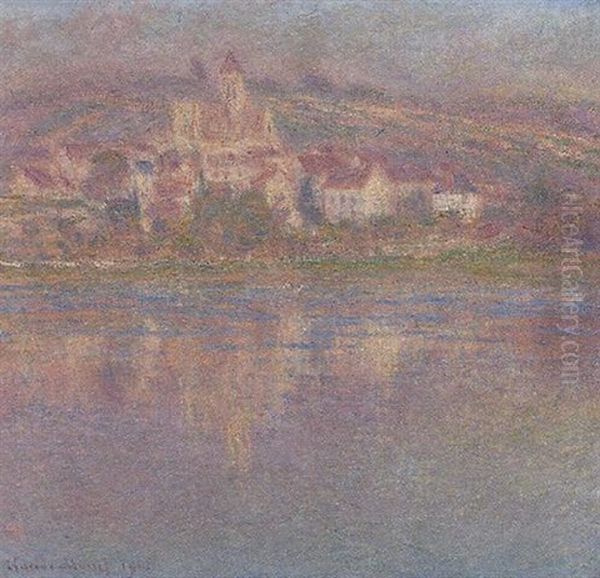 Vetheuil, Apres-midi D'automne Oil Painting by Claude Oscar Monet