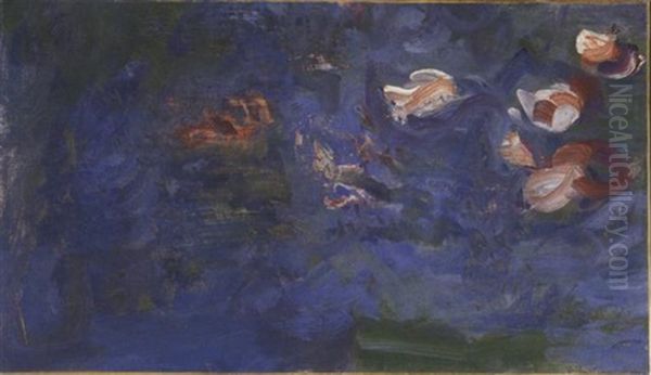 Nympheas Oil Painting by Claude Oscar Monet