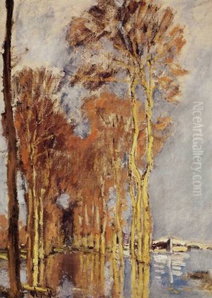 Inondation Oil Painting by Claude Oscar Monet