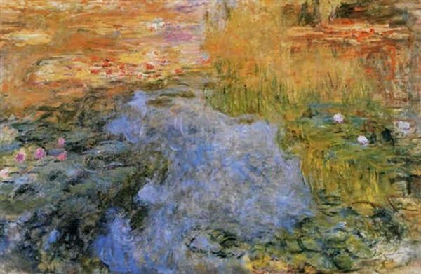 Le Bassin Aux Nympheas Oil Painting by Claude Oscar Monet
