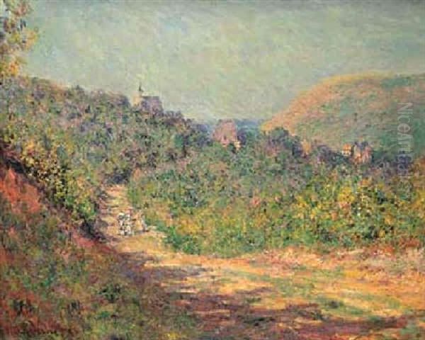 Aux Petites-dalles Oil Painting by Claude Oscar Monet