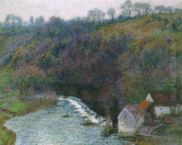 Le Moulin De Vervy Oil Painting by Claude Oscar Monet