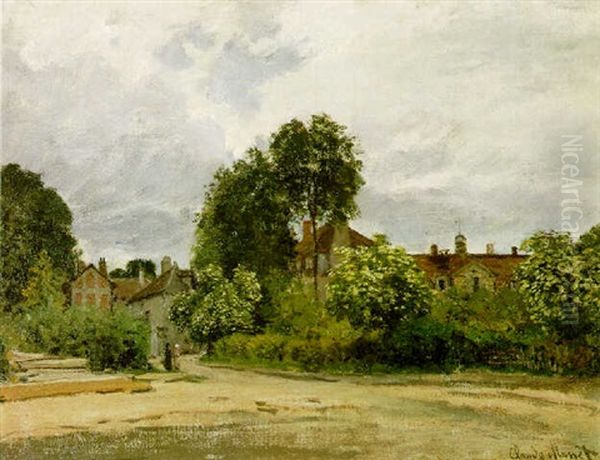 Argenteuil, L'hospice Oil Painting by Claude Oscar Monet