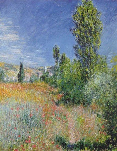 Paysage Dans L'ile Saint-martin Oil Painting by Claude Oscar Monet
