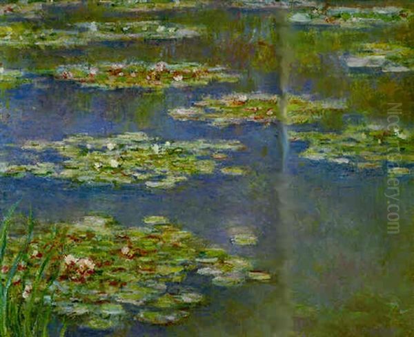 Nympheas Oil Painting by Claude Oscar Monet