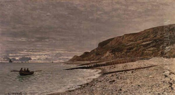 La Pointe De La Heve, Honfleur Oil Painting by Claude Oscar Monet