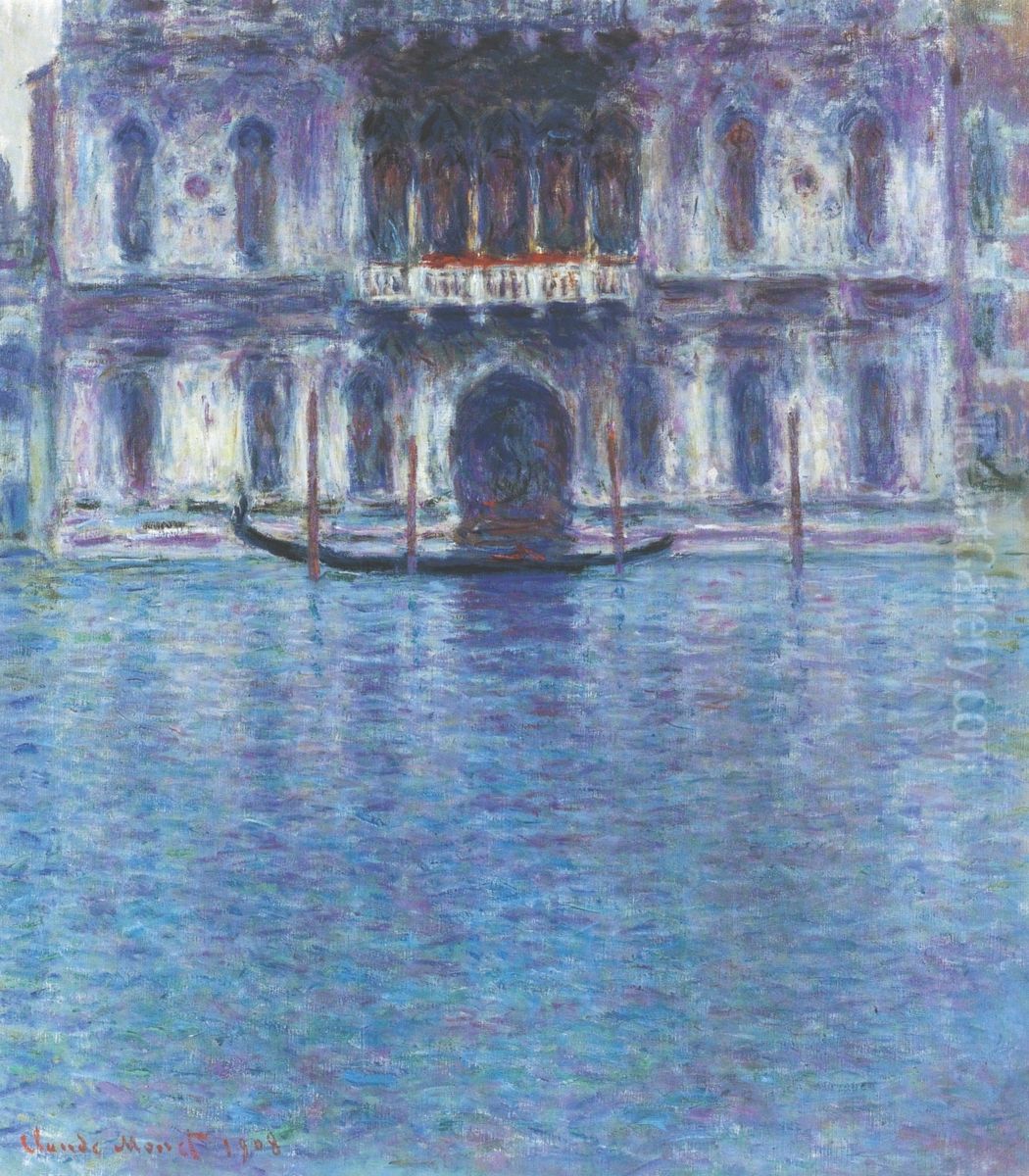Le Palais Contarini Oil Painting by Claude Oscar Monet