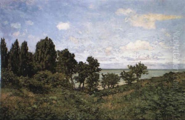 Bord De Mer Oil Painting by Claude Oscar Monet