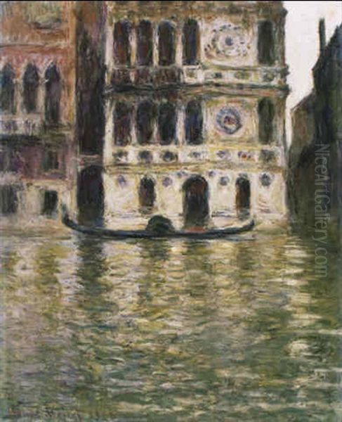 La Palais Dario Oil Painting by Claude Oscar Monet