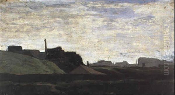 Paysage D'usines Oil Painting by Claude Oscar Monet