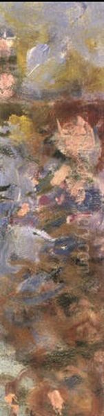 Etude Pour Les Nympheas Oil Painting by Claude Oscar Monet