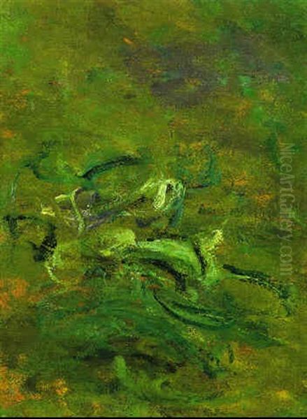 Nympheas Oil Painting by Claude Oscar Monet