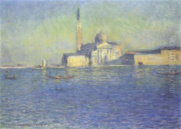 Saint-georges Majeur Oil Painting by Claude Oscar Monet