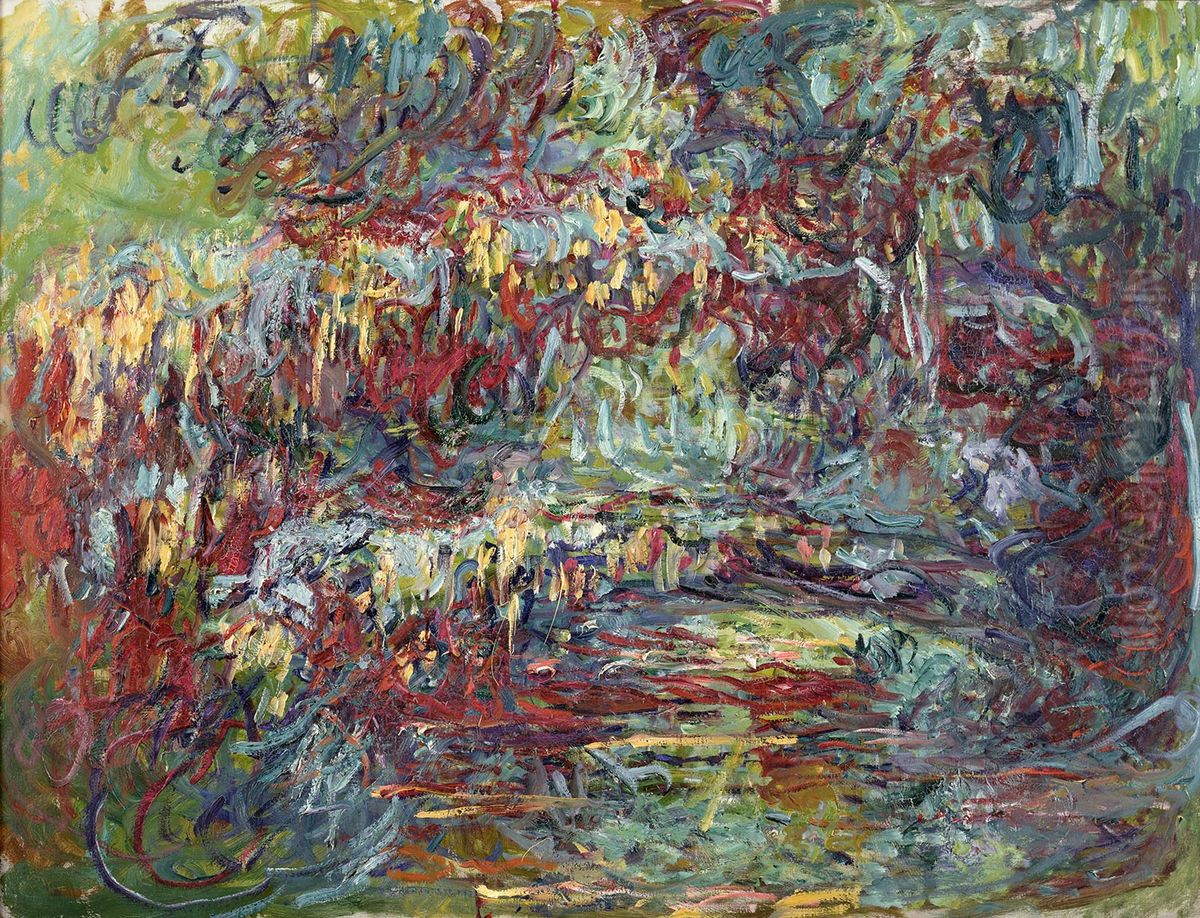 Le Pont Japonais Oil Painting by Claude Oscar Monet