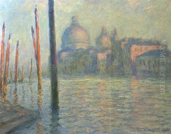 Santa Maria Della Salute Et Le Grand Canal, Venise Oil Painting by Claude Oscar Monet