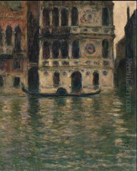 Le Palais Dario, Venise Oil Painting by Claude Oscar Monet