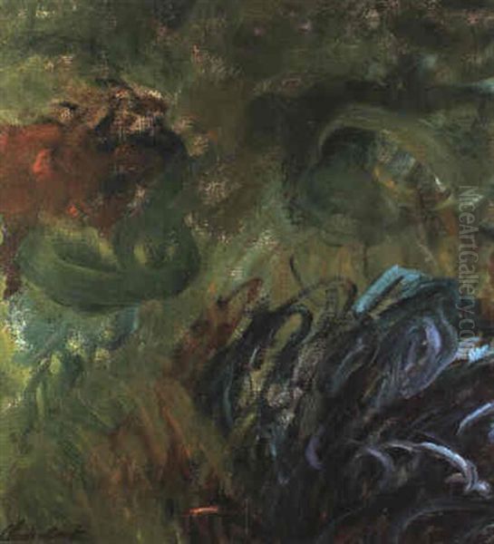 Nympheas Oil Painting by Claude Oscar Monet