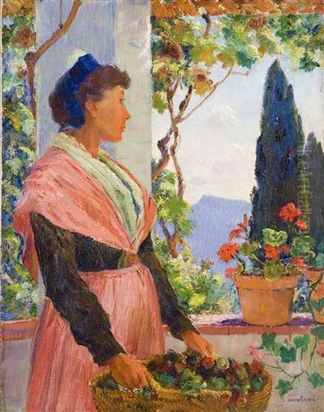 L'arlesienne Oil Painting by Frederic Montenard