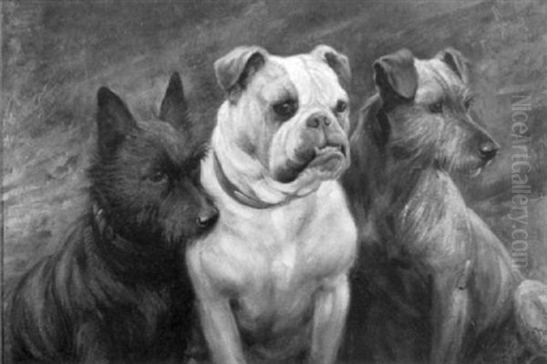 Scotland, England And Ireland Oil Painting by Fannie Moody