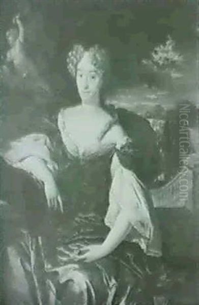 Portrait De Femme Oil Painting by Carel de Moor