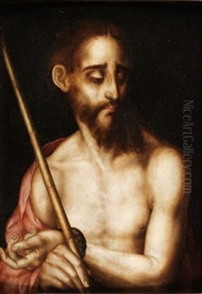 Ecce Homo (collab. With Studio) Oil Painting by Luis de Morales