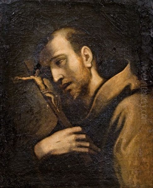 Hl. Franziskus Oil Painting by Luis de Morales
